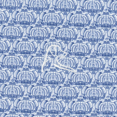 The Auburn Jordan-Hare Stadium™ | Collegiate Polo | The Auburn Jordan-Hare Stadium™ - White/Dock Blue