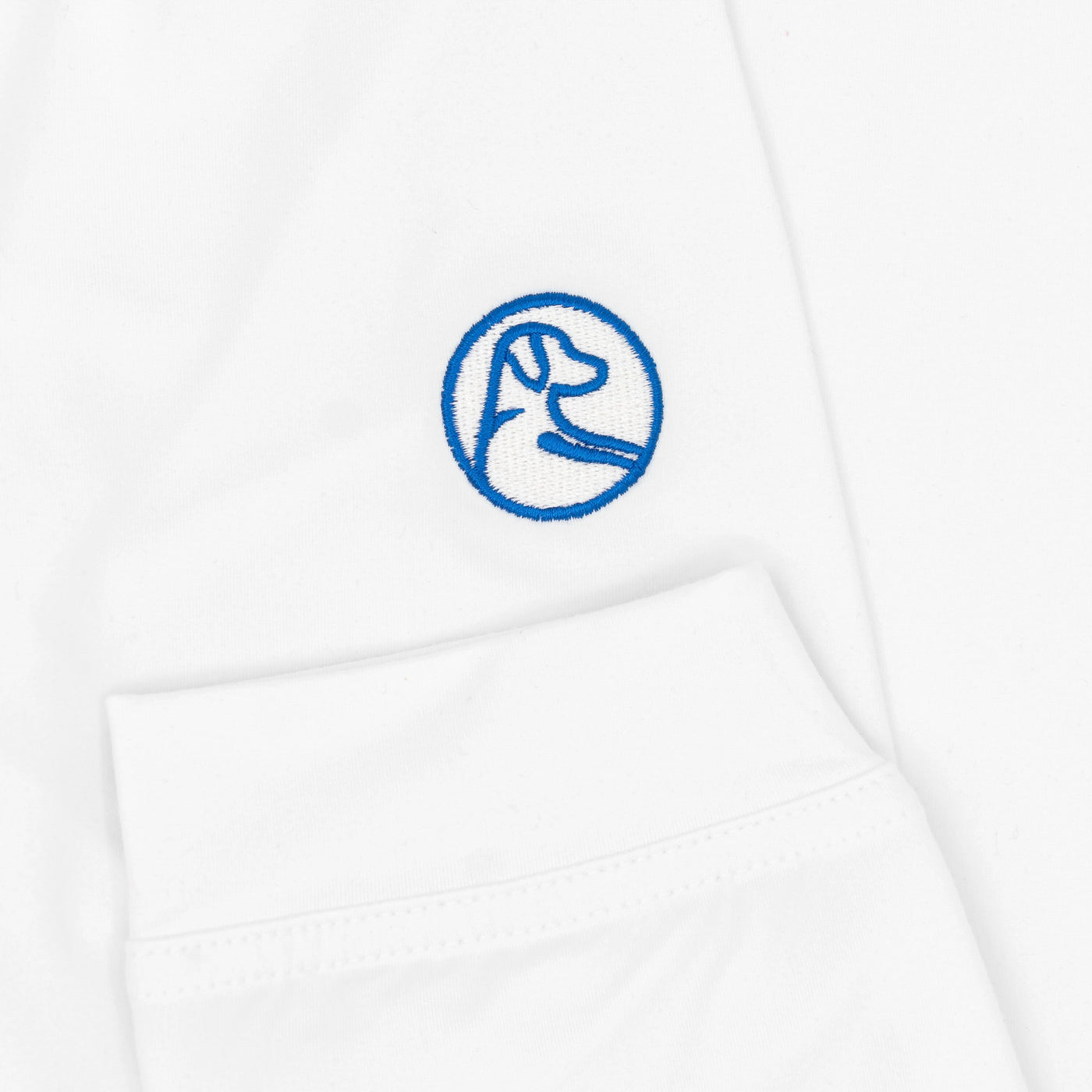 Solid Collegiate Q-Zip - Kansas | Solid - White - Kansas - 1