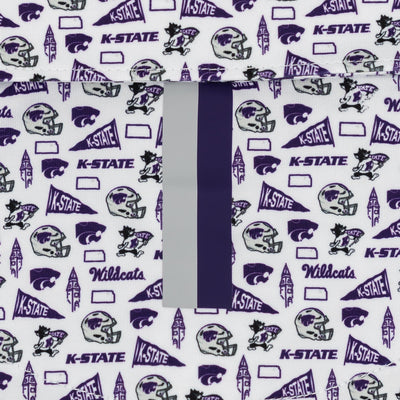 The Kansas State Gameday | Collegiate Polo | The Kansas State Gameday - White/Dark Violet