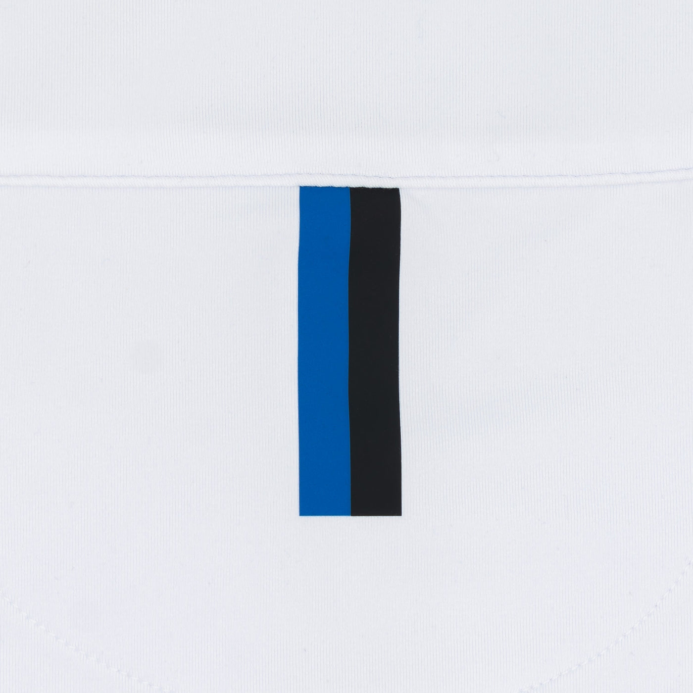 Kentucky Checker Stripe Collegiate Q-Zip | The Kentucky Checker Stripe - White/Azure Blue