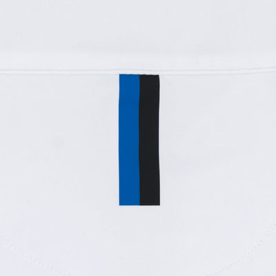 Kentucky Checker Stripe Collegiate Q-Zip | The Kentucky Checker Stripe - White/Azure Blue