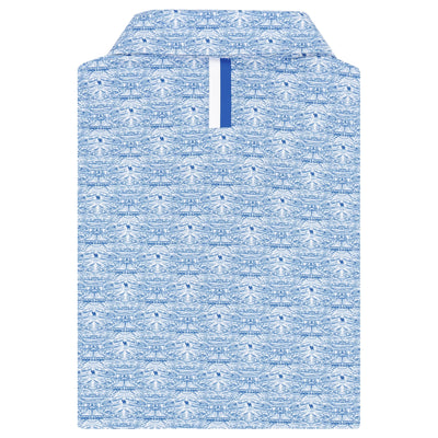 The Kentucky Rupp Arena | Collegiate Polo | The Kentucky Rupp Arena - White/Azure Blue