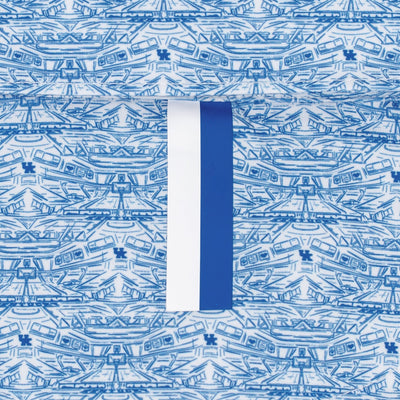 The Kentucky Rupp Arena | Collegiate Polo | The Kentucky Rupp Arena - White/Azure Blue