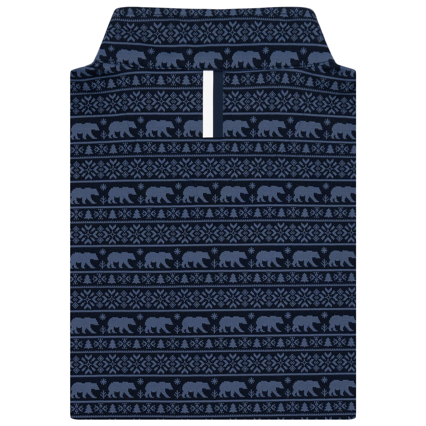 Kodiak Jacquard Performance Q-Zip | The Kodiak - Slate Blue/Fleet Navy