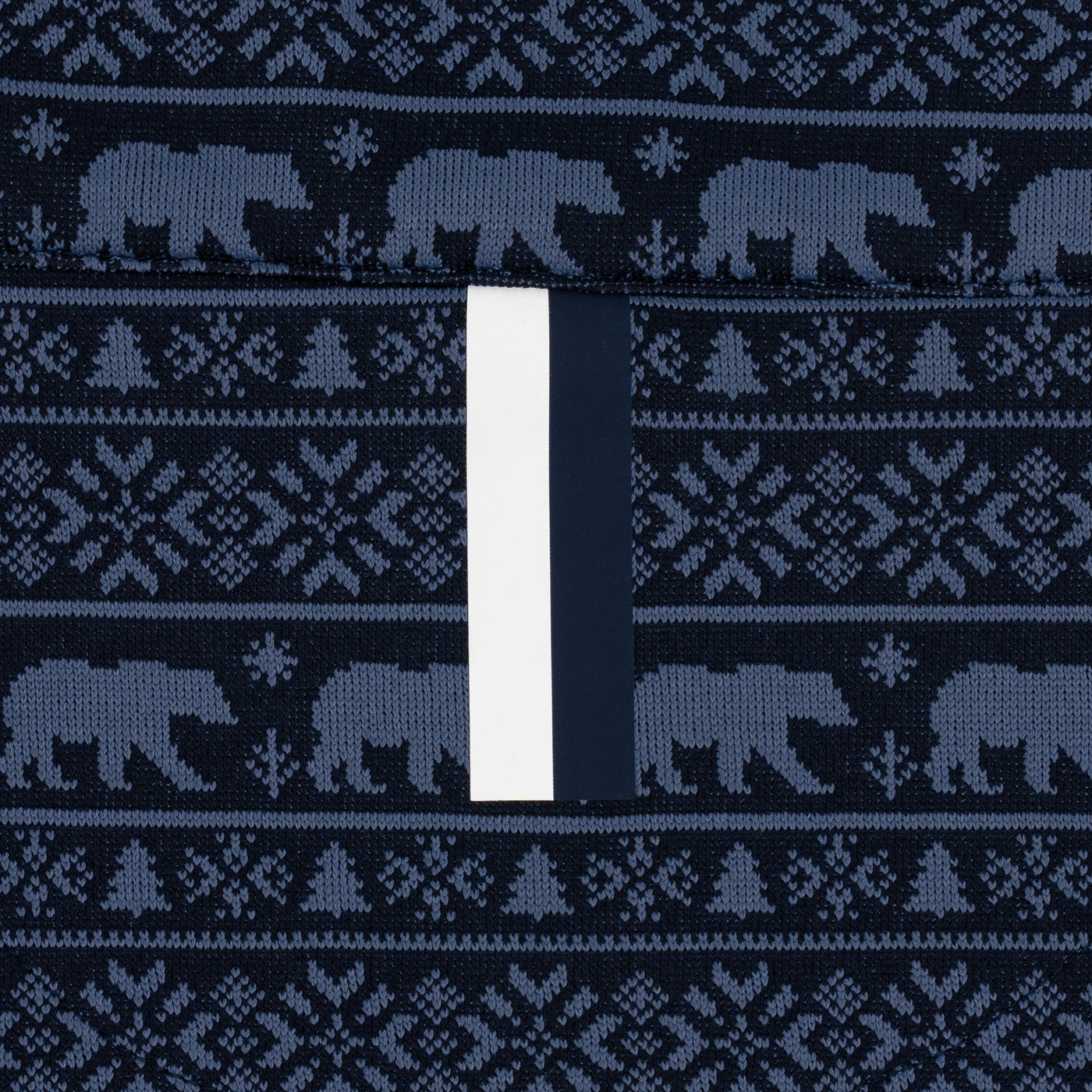 Kodiak Jacquard Performance Q-Zip | The Kodiak - Slate Blue/Fleet Navy