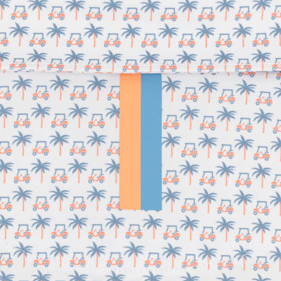 The Koopa | Performance Polo | The Koopa - White/Melon