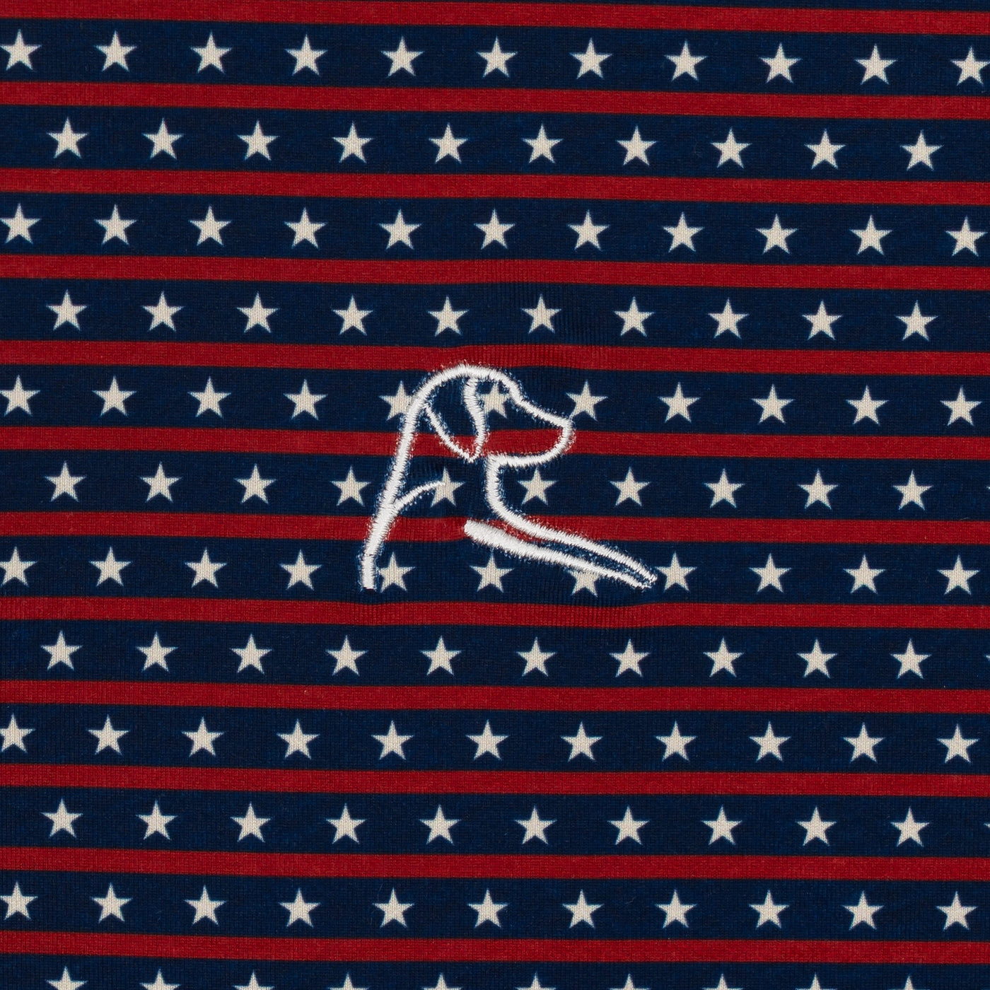 The Liberty Stripe | Performance Polo | The Liberty Stripe - Fleet Navy/Cardinal Red