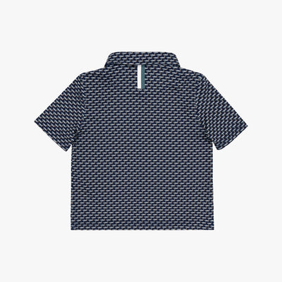 The Lil' Decoy | Performance Polo | The Decoy - Fleet Navy/Stratus Grey