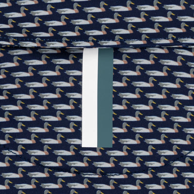 The Lil' Decoy | Performance Polo | The Decoy - Fleet Navy/Stratus Grey