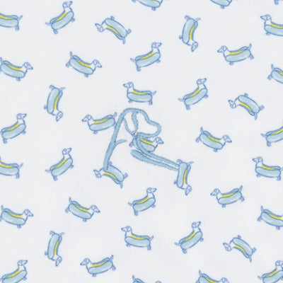 The Lil' Frank | Performance Polo | The Frank - White/Pure Blue