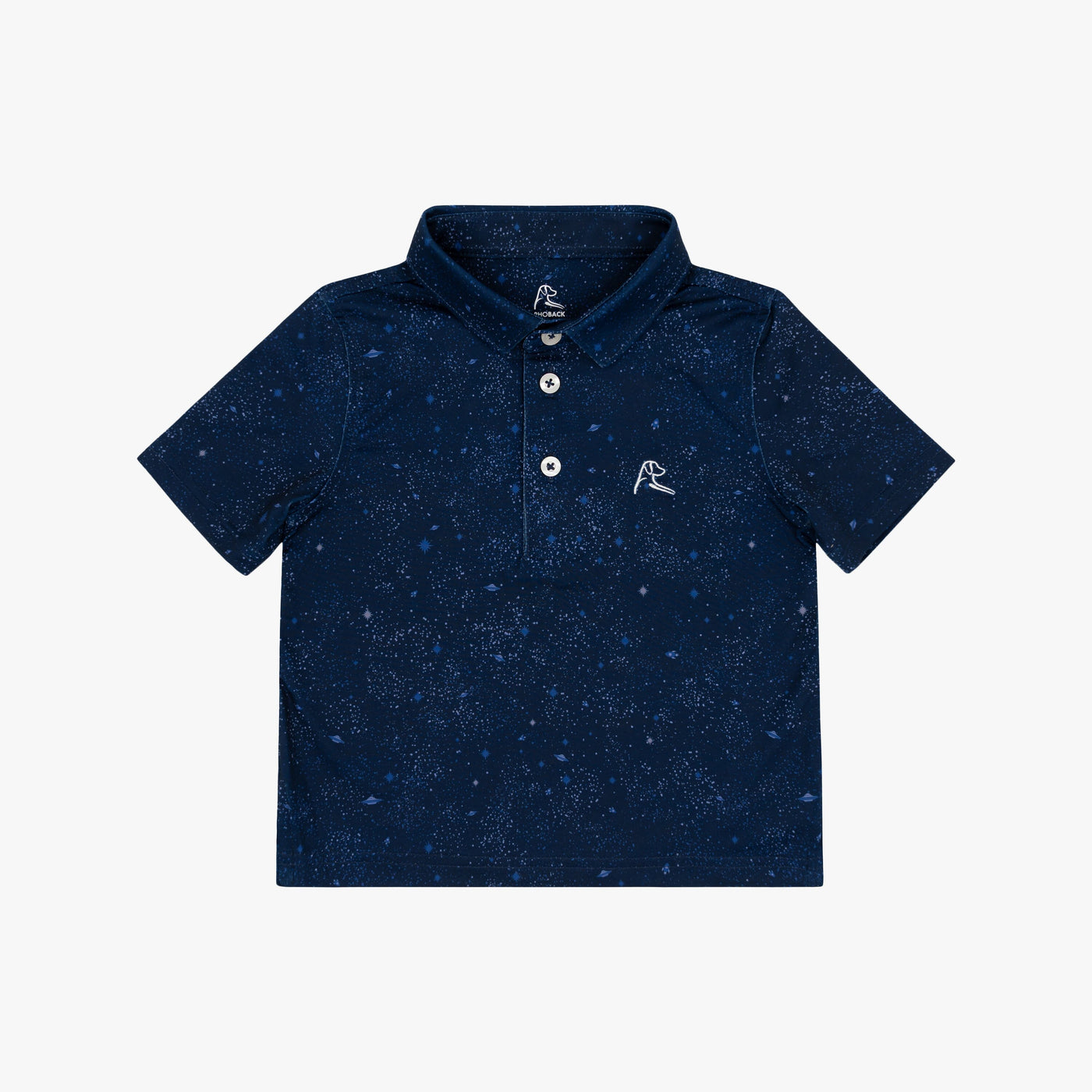 The Lil' Galactic | Performance Polo | The Galactic - Fleet Navy/Short Stop Blue