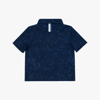 The Lil' Galactic | Performance Polo | The Galactic - Fleet Navy/Short Stop Blue