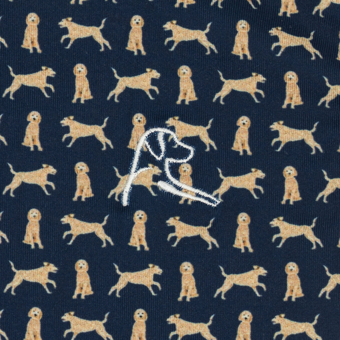 The Lil' Goldendoodle | Performance Polo | The Goldendoodle - Fleet Navy