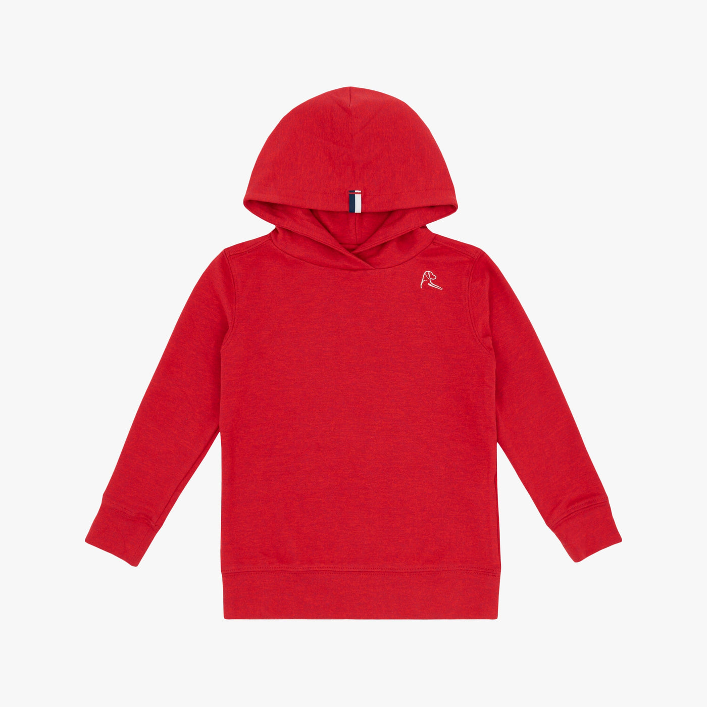Lil' Hesi Performance Hoodie | Heather - Cardinal Red/Classic Red