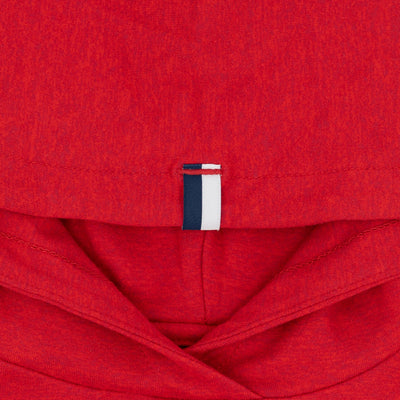 Lil' Hesi Performance Hoodie | Heather - Cardinal Red/Classic Red