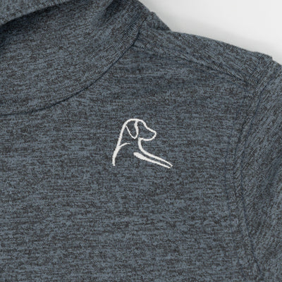 Lil' Hesi Performance Hoodie | Heather - Charcoal Grey/Thunder Grey