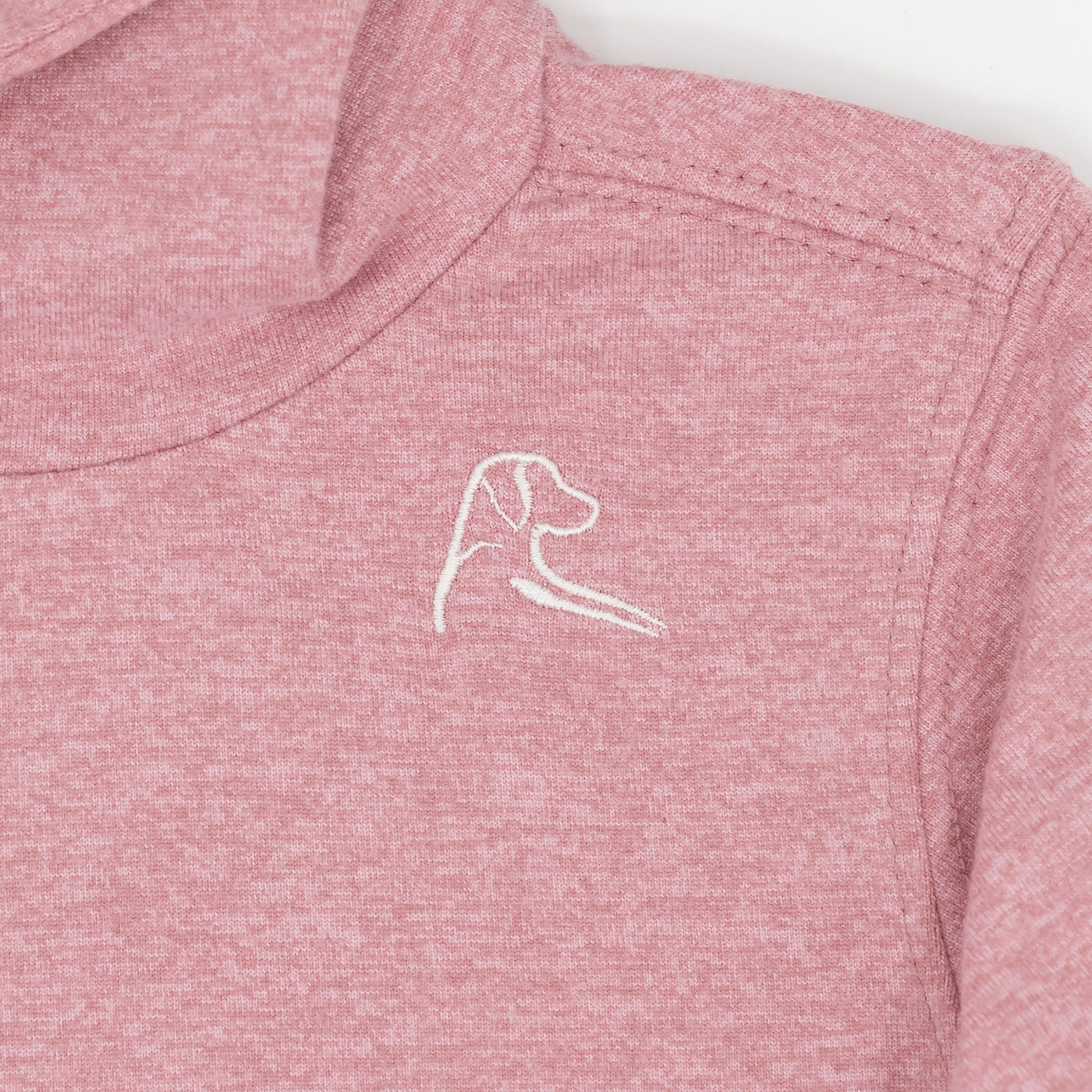 Lil' Hesi Performance Hoodie | Heather - Dusk Pink/Lotus Pink