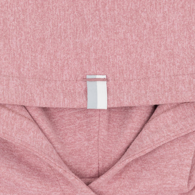 Lil' Hesi Performance Hoodie | Heather - Dusk Pink/Lotus Pink