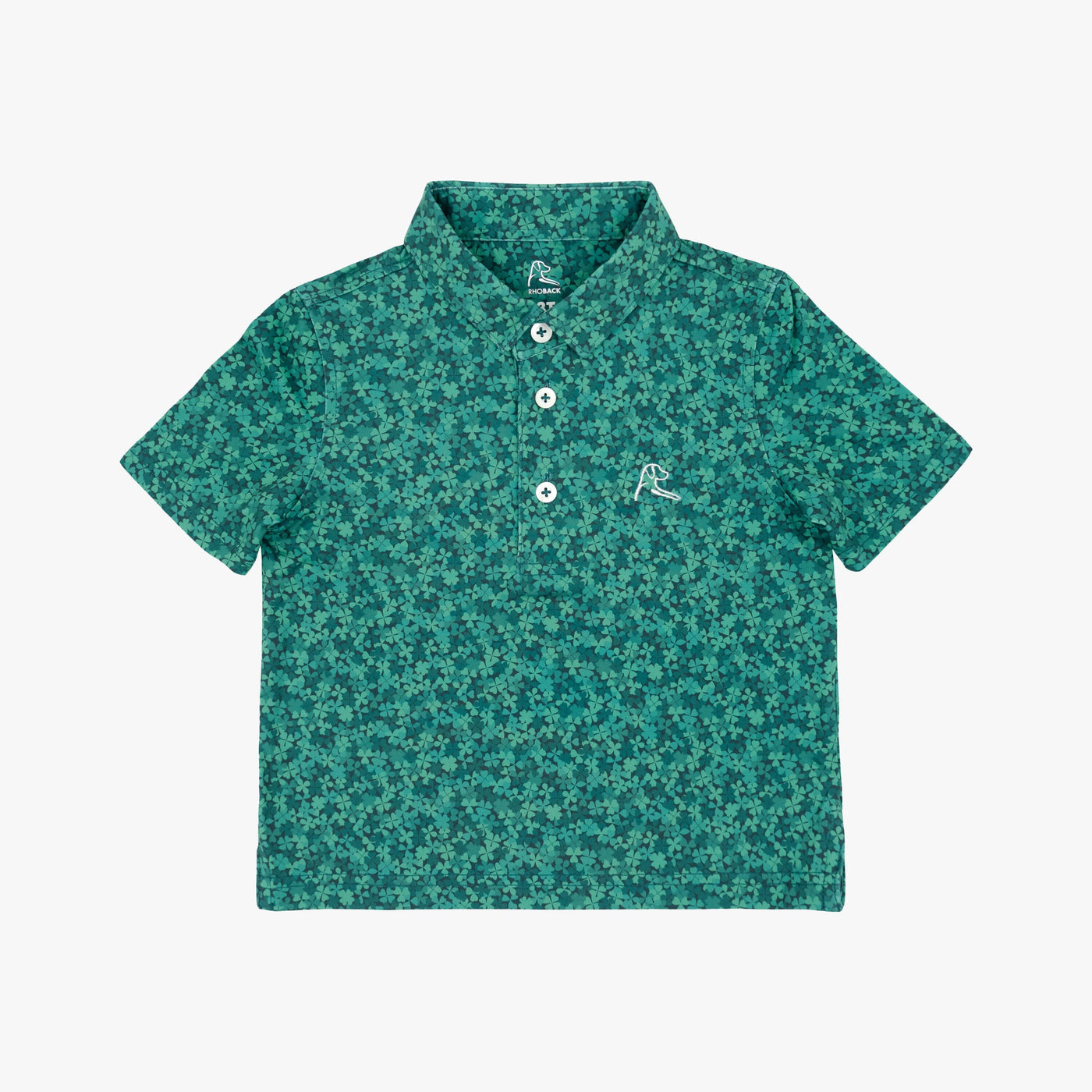 The Lil' Irish Camo | Performance Polo | The Irish Camo - Ponderosa Green