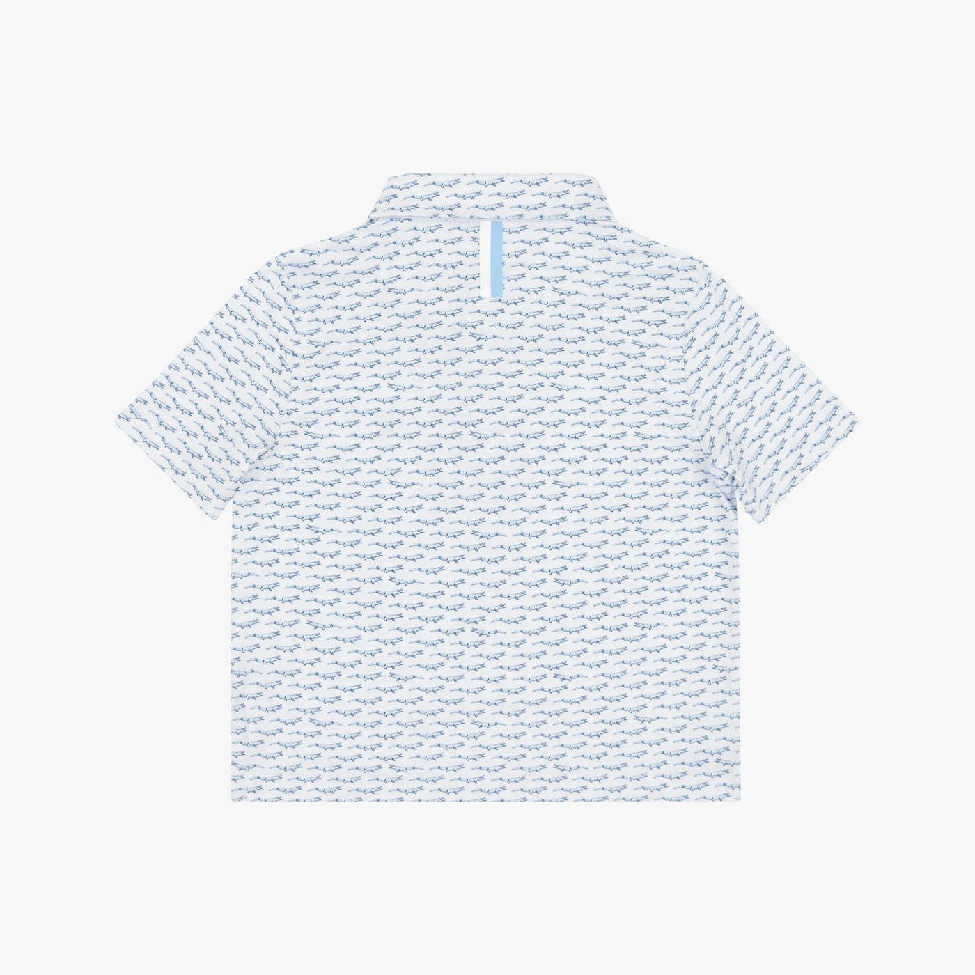 The Lil' Irwin | Performance Polo | The Irwin - White/Pure Blue