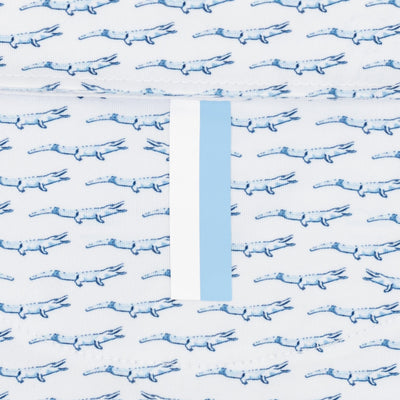 The Lil' Irwin | Performance Polo | The Irwin - White/Pure Blue