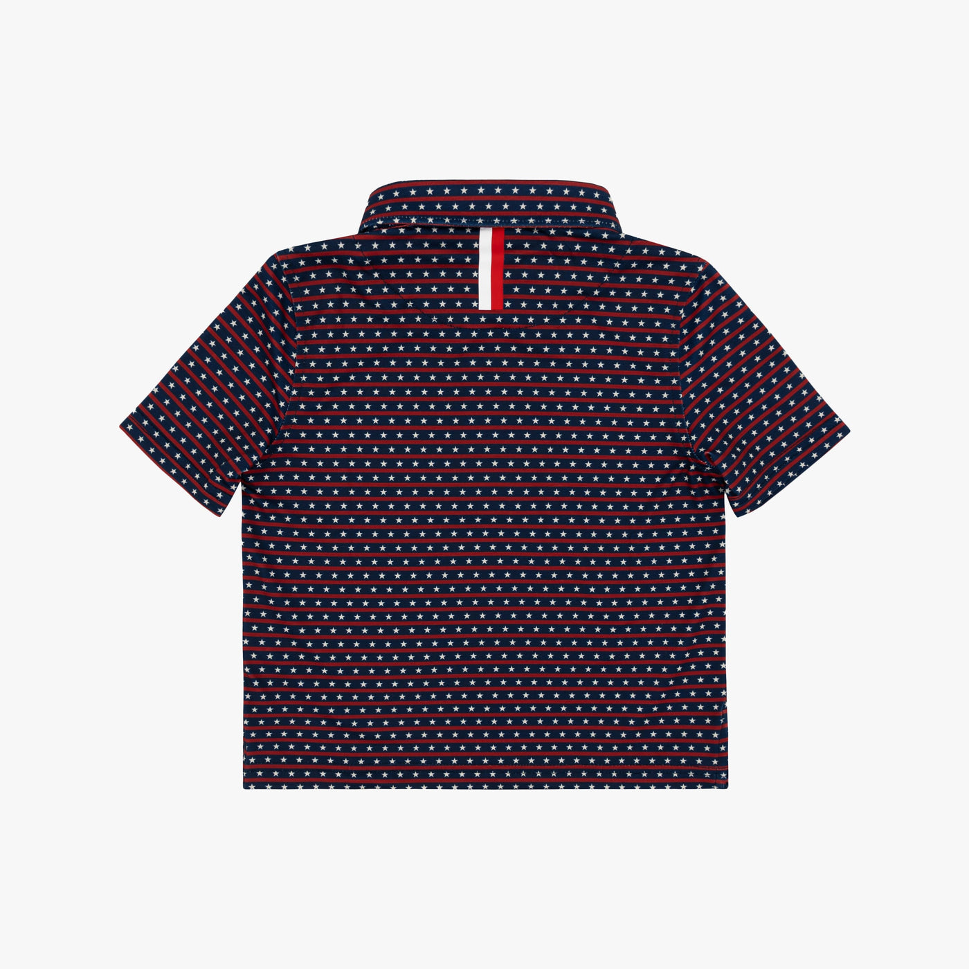 The Lil' Liberty Stripe | Performance Polo | The Liberty Stripe - Fleet Navy/Cardinal Red