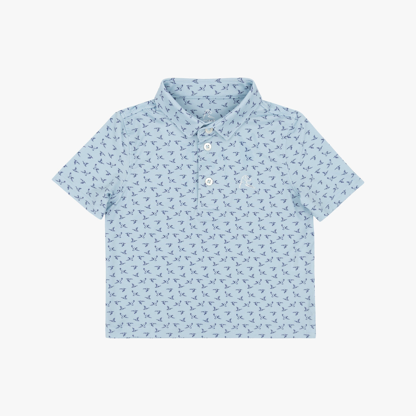 The Lil' Mallard | Performance Polo | The Mallard - Zenith Blue/Flag Blue