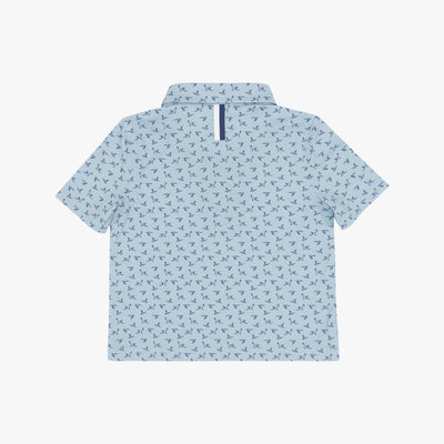 The Lil' Mallard | Performance Polo | The Mallard - Zenith Blue/Flag Blue