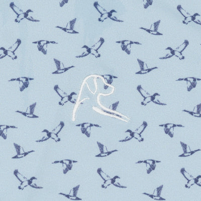 The Lil' Mallard | Performance Polo | The Mallard - Zenith Blue/Flag Blue