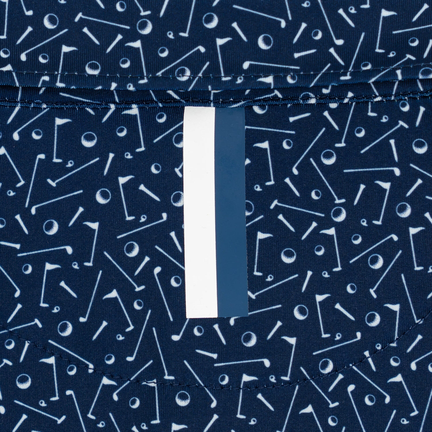 The Lil' Mulligan | Performance Polo | The Mulligan - Admiral Navy/White