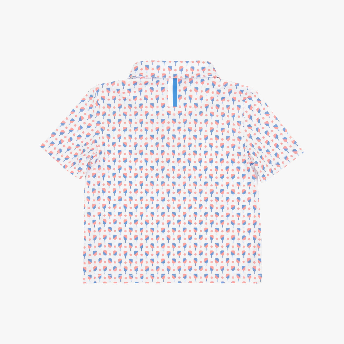 The Lil' Pickleball 2.0 | Performance Polo | The Pickleball 2.0 - White/Washed Red