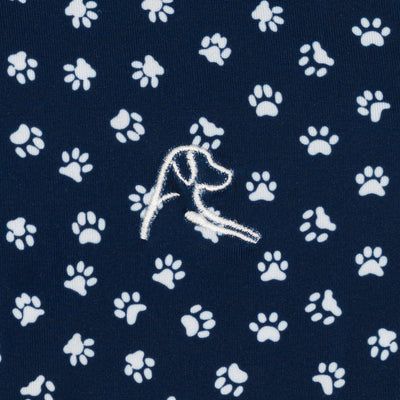 The Lil' Pup | Performance Polo | The Pup - Fleet Navy/White
