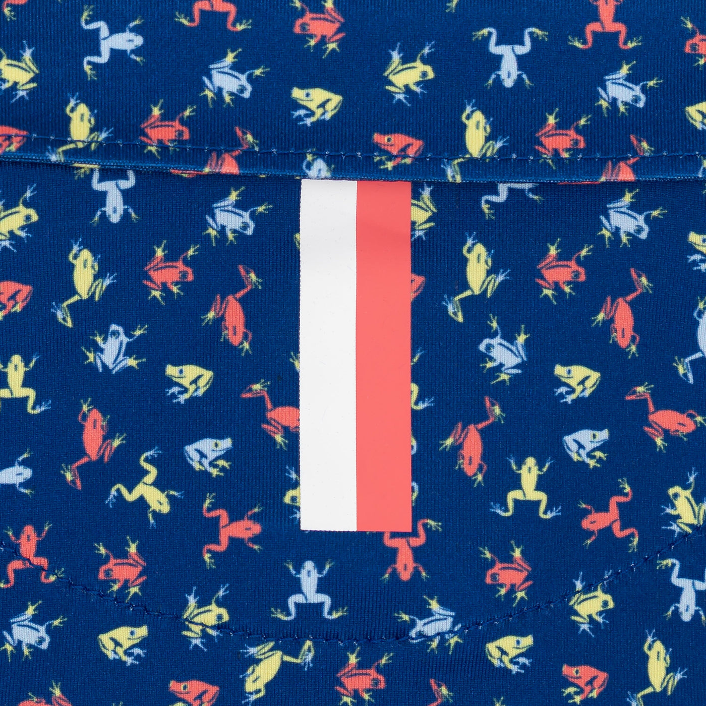 The Lil' Tree Frog | Performance Polo | The Tree Frog - Shoal Blue/Lemon Lime