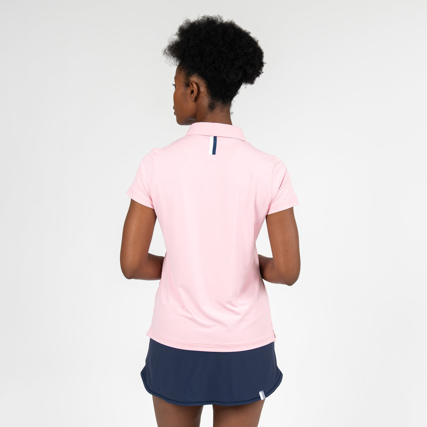 The Solid Performance Polo | Solid - Flamingo Pink