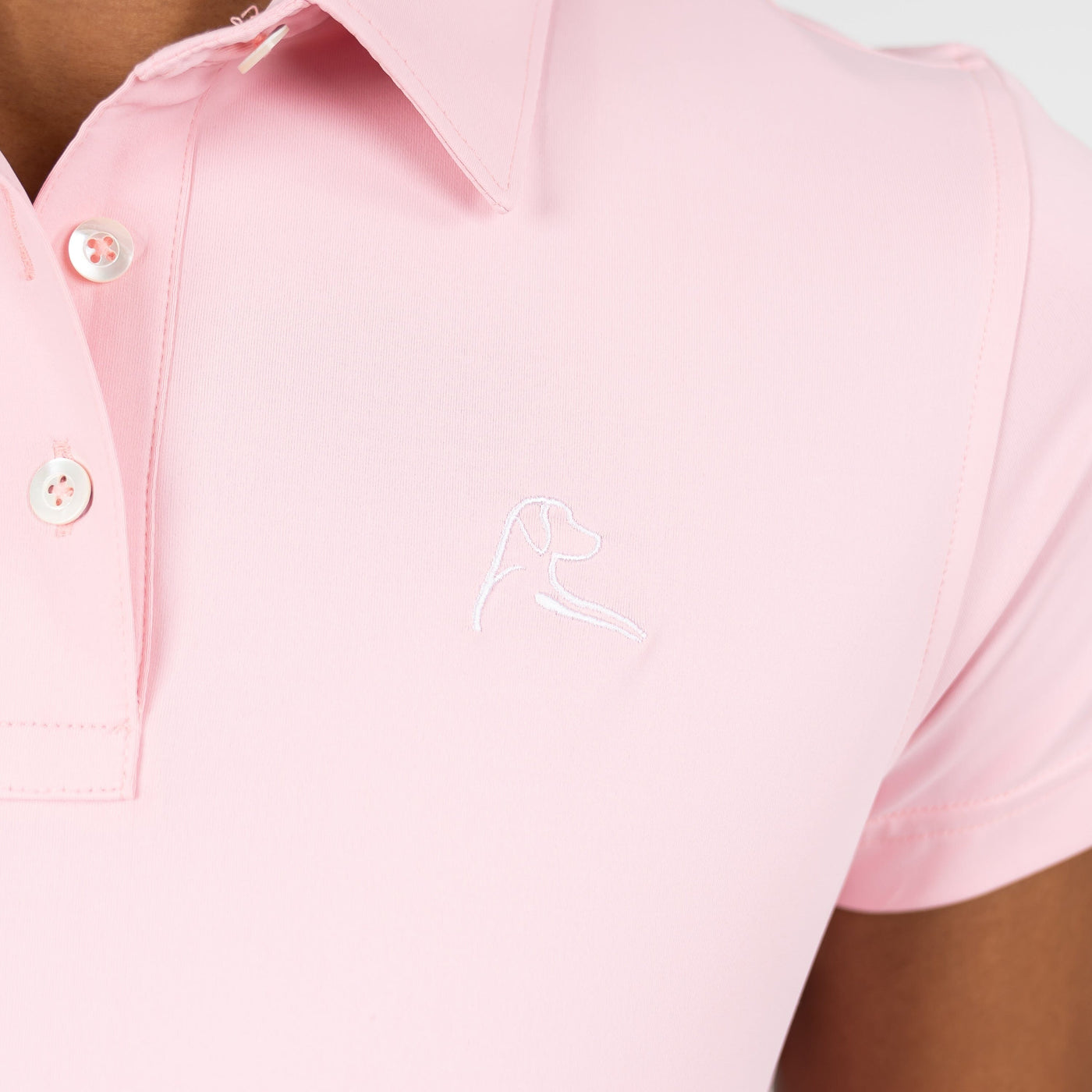 Solid Performance Polo | Solid - Flamingo Pink