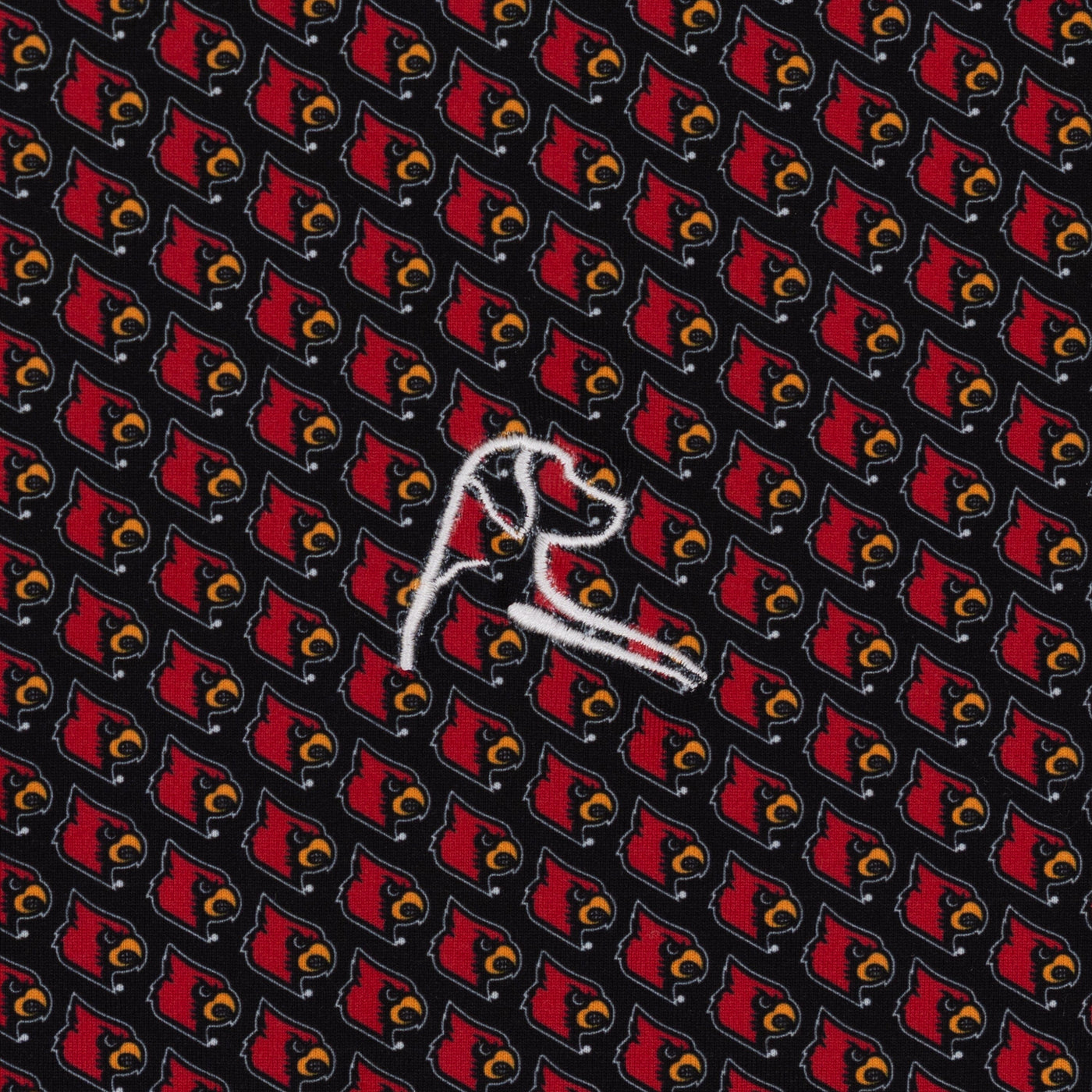 The Louisville Cards® | Collegiate Polo | The Louisville Cards® - Black/Roar Red