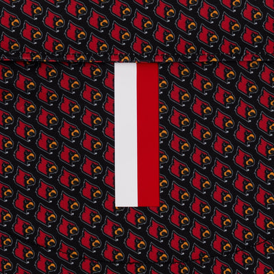 The Louisville Cards® | Collegiate Polo | The Louisville Cards® - Black/Roar Red