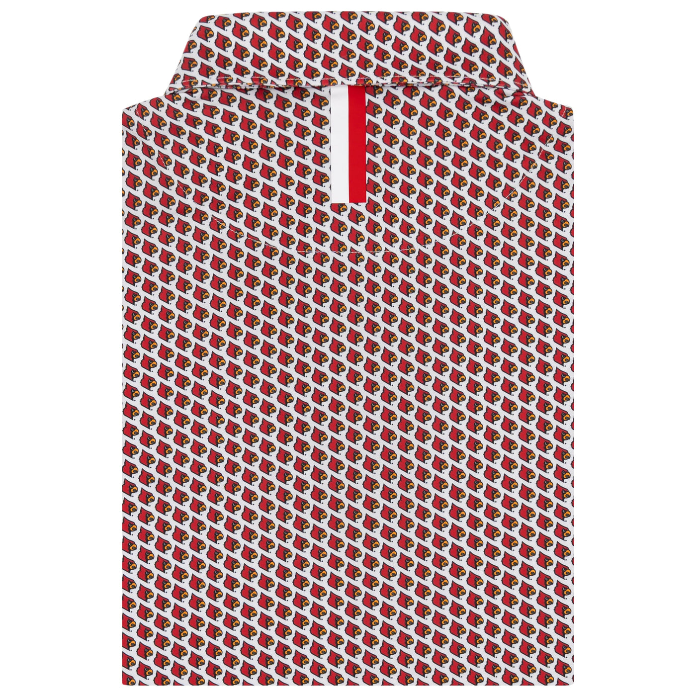 The Louisville Cards® | Collegiate Polo | The Louisville Cards® - White/Roar Red