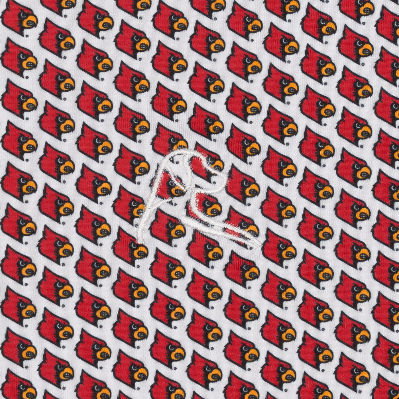 The Louisville Cards® | Collegiate Polo | The Louisville Cards® - White/Roar Red