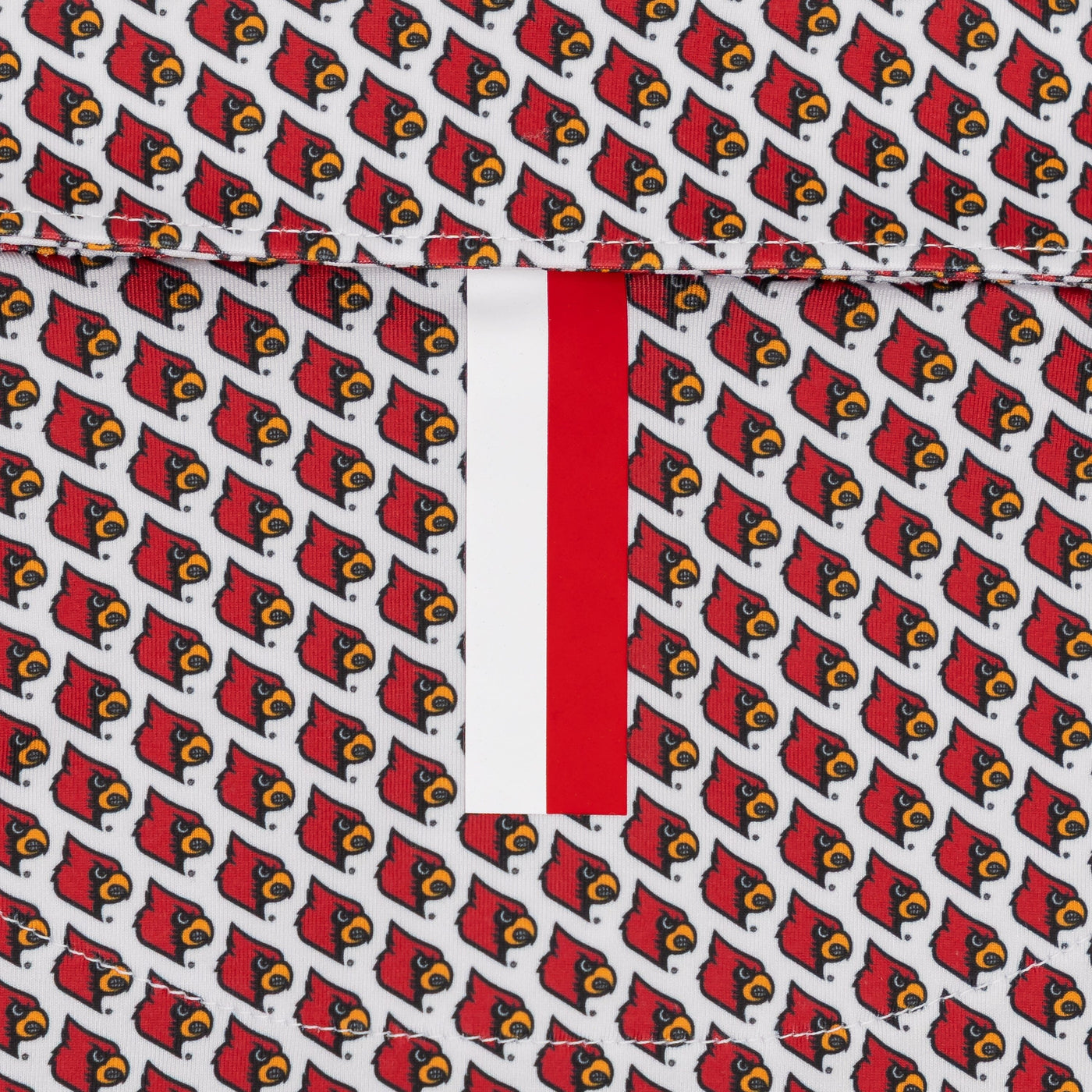 The Louisville Cards® | Collegiate Polo | The Louisville Cards® - White/Roar Red