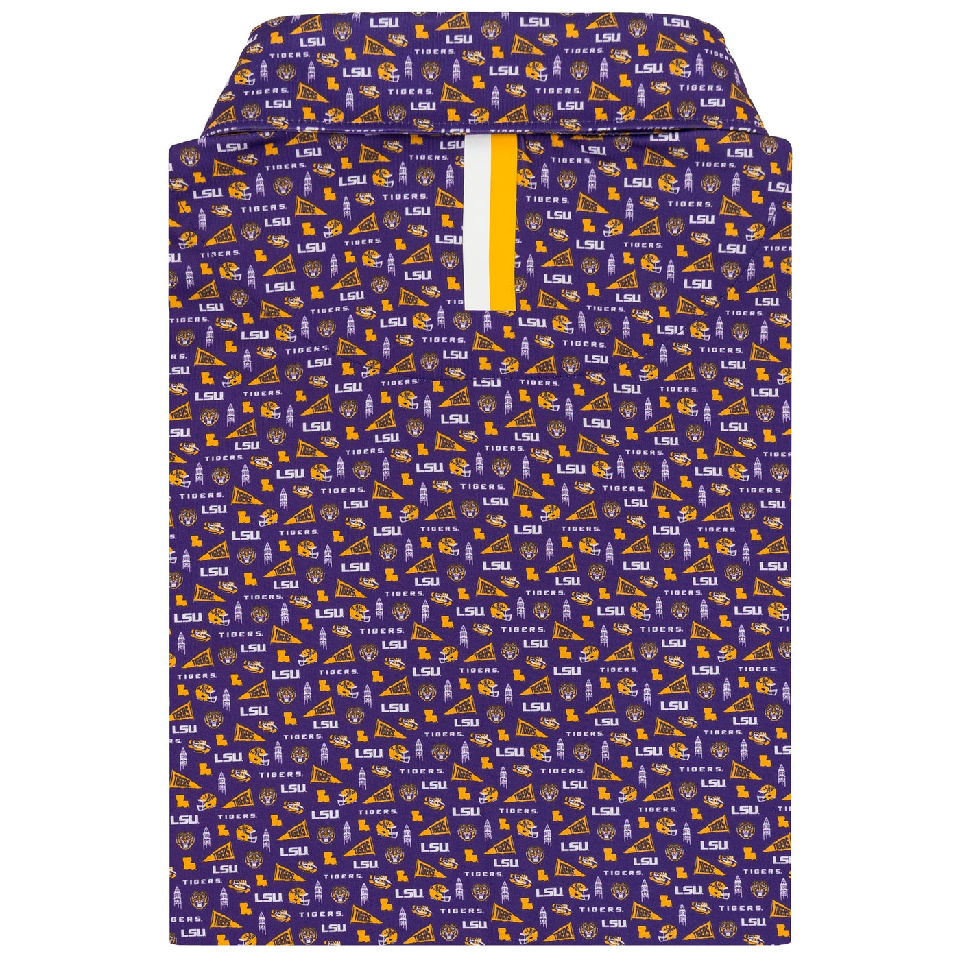 The LSU Gameday | Collegiate Polo | The LSU Gameday - Reauxback Purple/Honey Gold