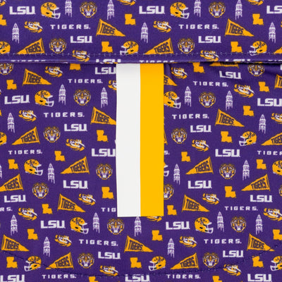 The LSU Gameday | Collegiate Polo | The LSU Gameday - Reauxback Purple/Honey Gold