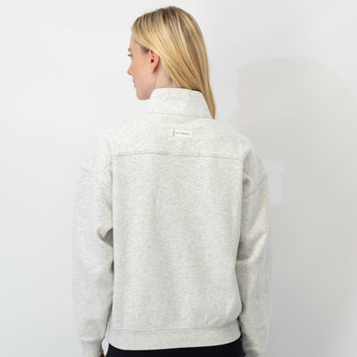 Serenity Collegiate Half-Zip - LSU | Heather - Ivory - LSU - 1