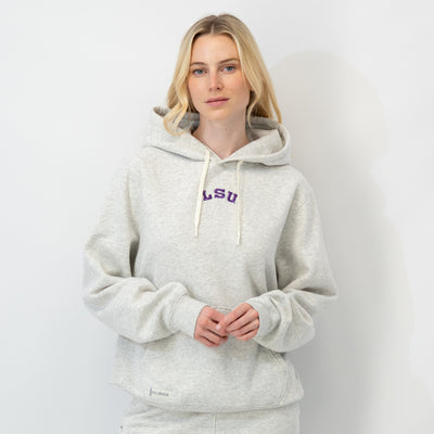 Ready Collegiate Hoodie - LSU | Heather - Ivory - LSU - 1 (Women)