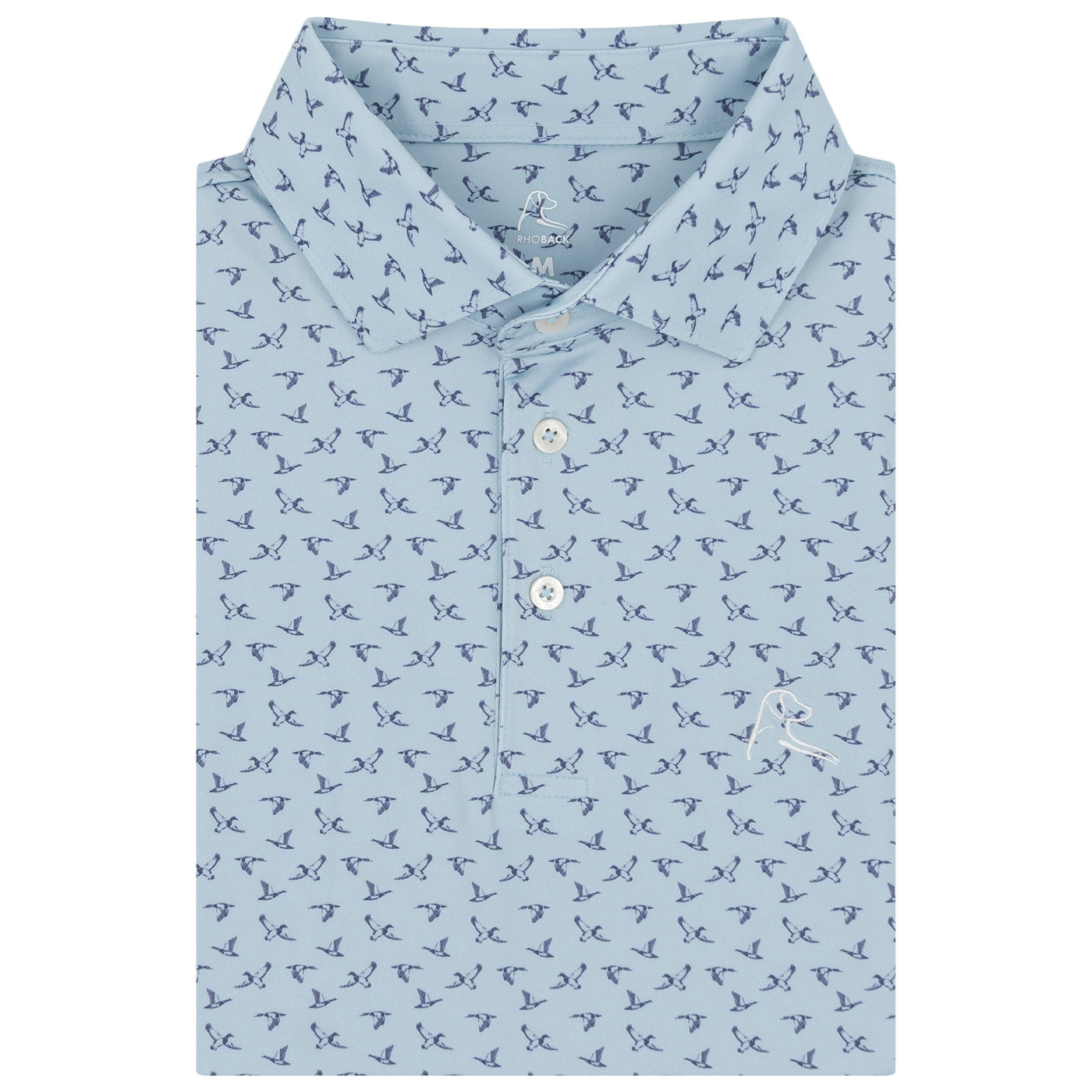 The Mallard | Performance Polo | The Mallard - Zenith Blue/Flag Blue
