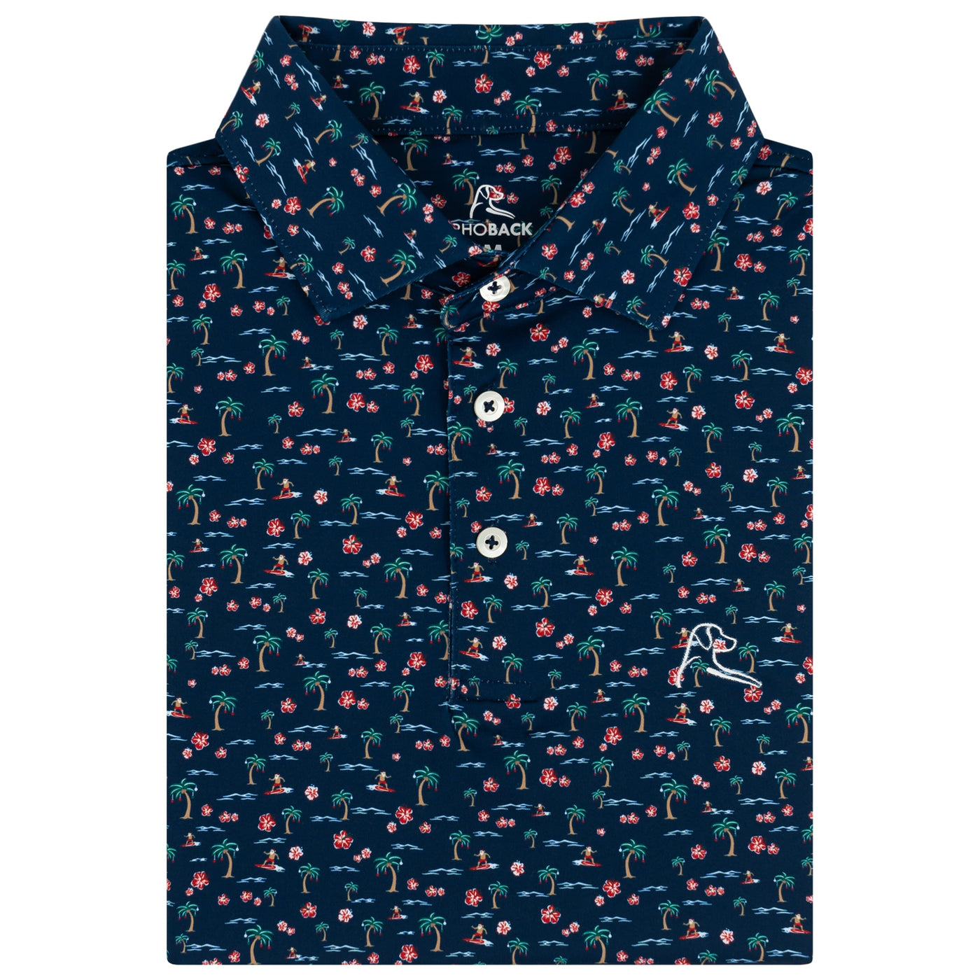 The Mele Kalikimaka | Performance Polo | The Mele Kalikimaka - Admiral Navy