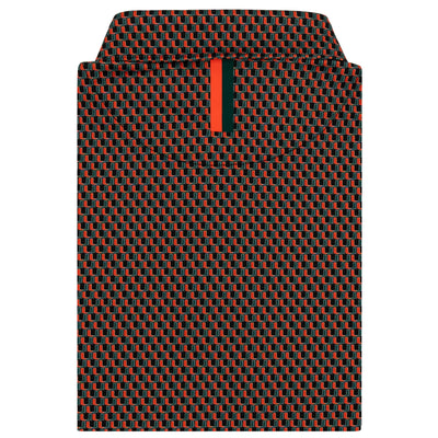 The Miami Hurricanes™ | Collegiate Polo | The Miami Hurricanes™ - Black/Fire Orange
