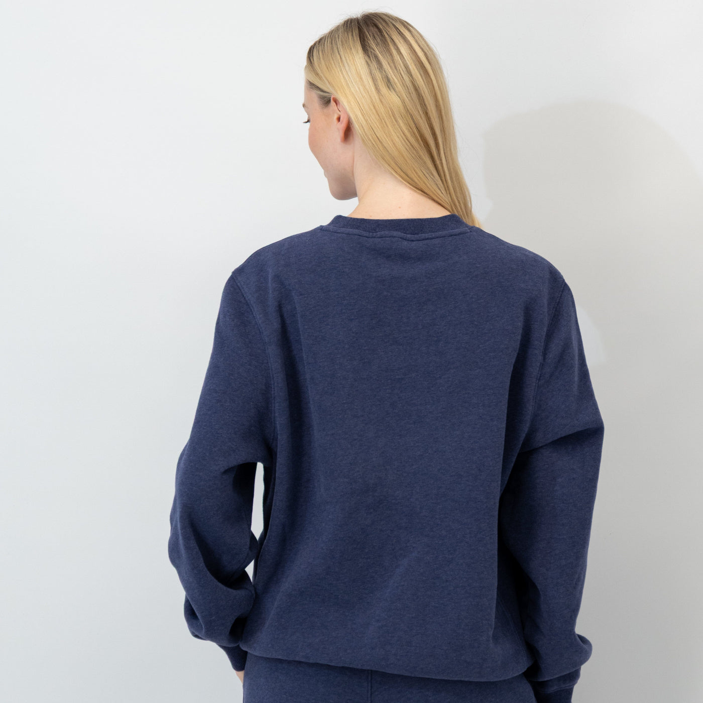 Ready Collegiate Crewneck - Michigan | Heather - Fleet Navy - Michigan - 1 (Women)