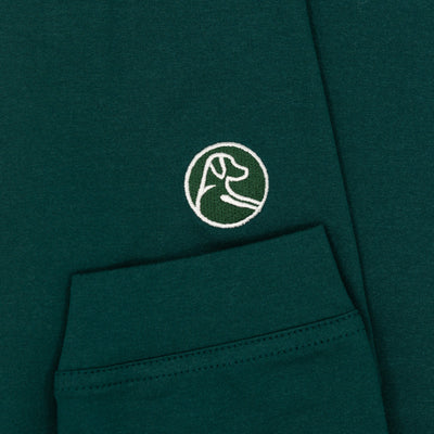 Solid Collegiate Q-Zip - Michigan State | Solid - Forest Green - Michigan State - 1