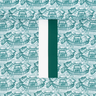 The Michigan State Stadium | Collegiate Polo | The Michigan State Stadium - White/Forest Green